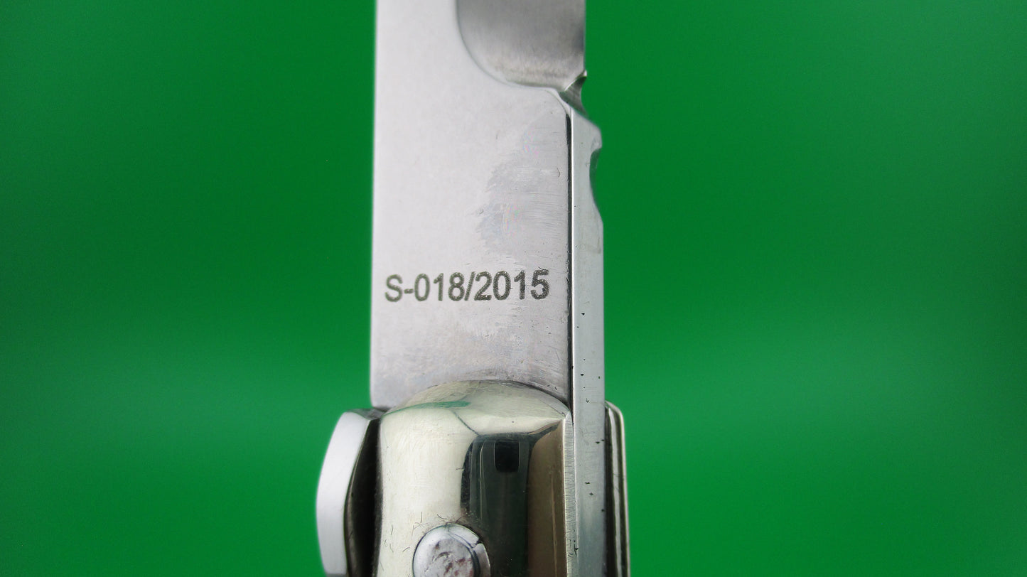 z Walts LATAMA 28cm Italian Stiletto swivel bolster 5mm blade automatic knife