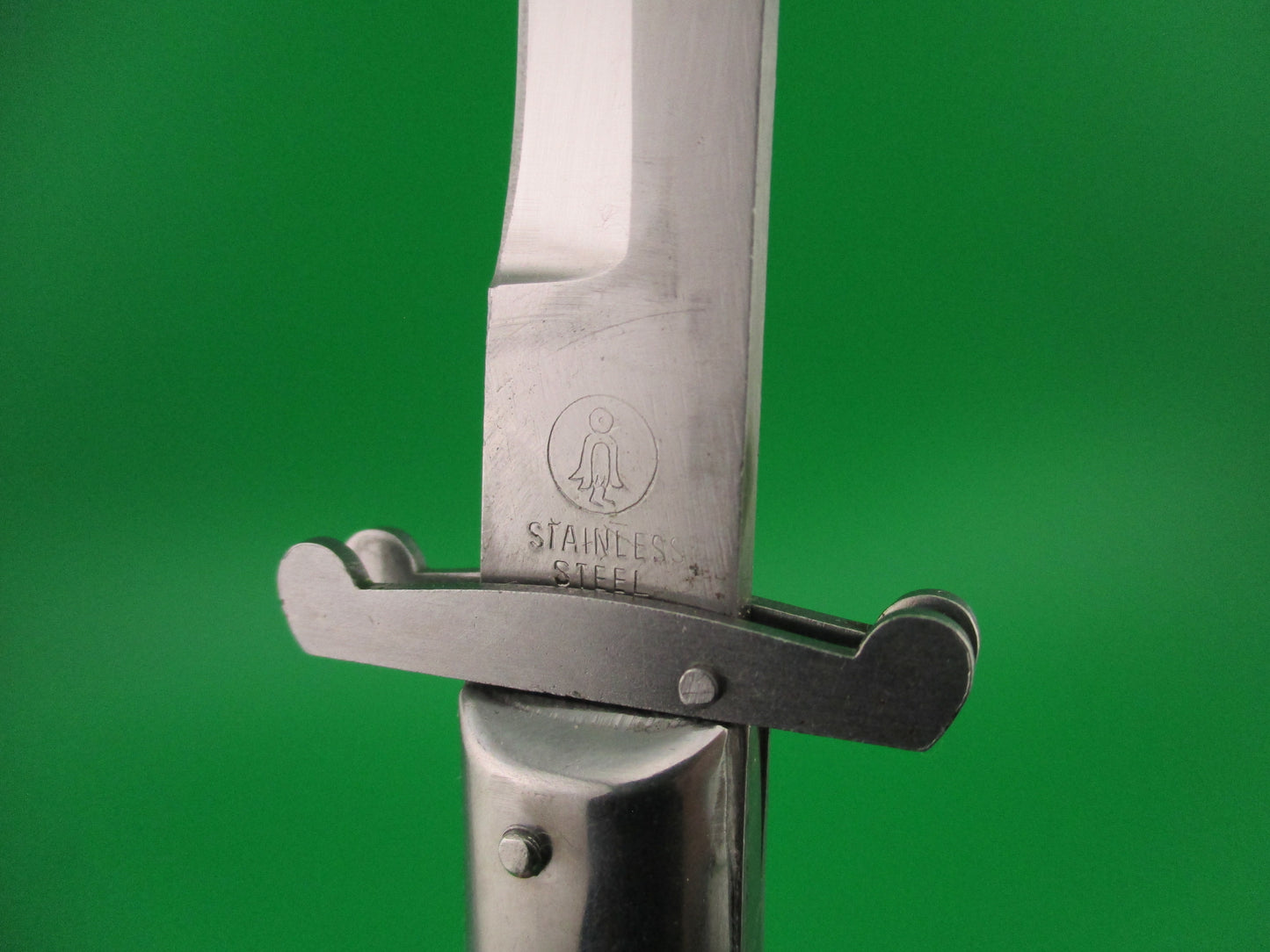 PENGUIN STAINLESS STEEL 20cm Japanese Rizzuto Swing Guard vintage automatic knife