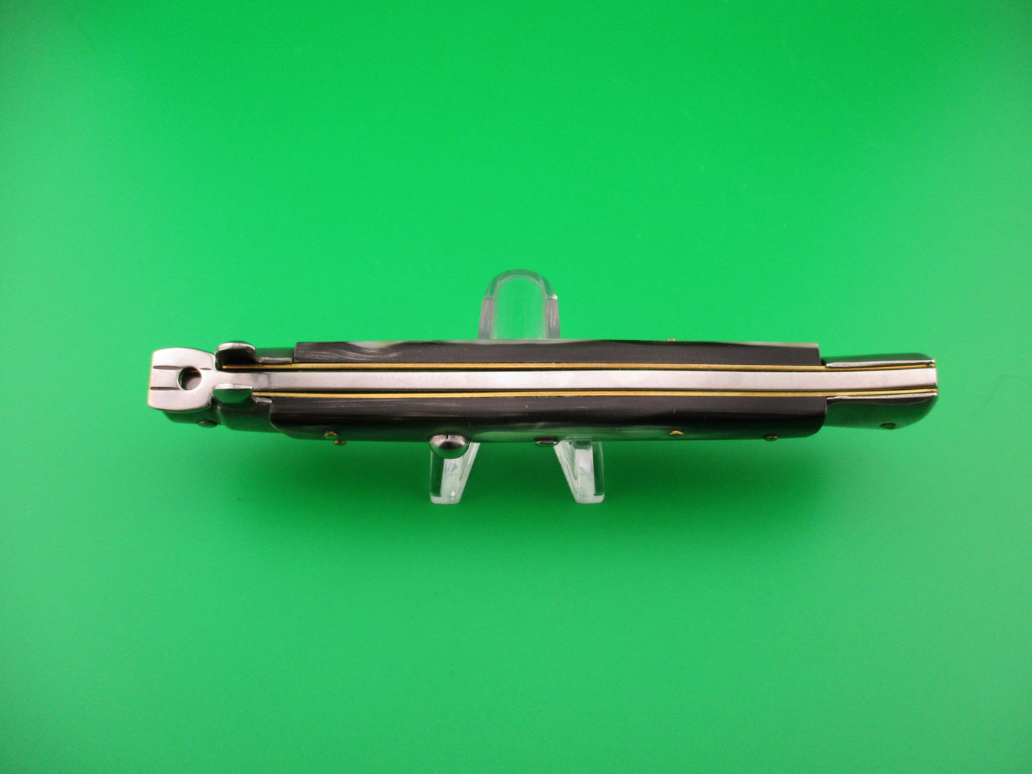 Frank B Italy 28cm Italian Kris Stiletto swivel bolster Switchblade knife