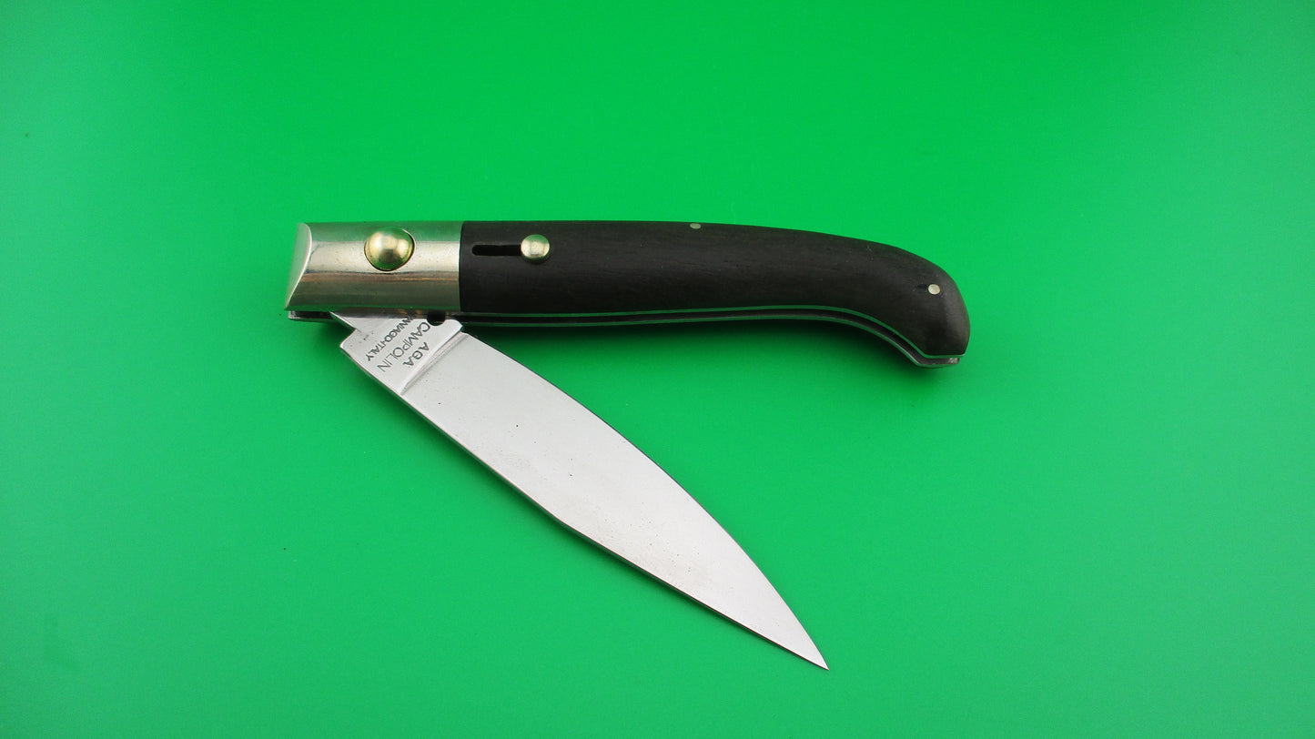 z AGA CAMPOLIN MANIAGO ITALY 21cm Italian Pattada automatic knife