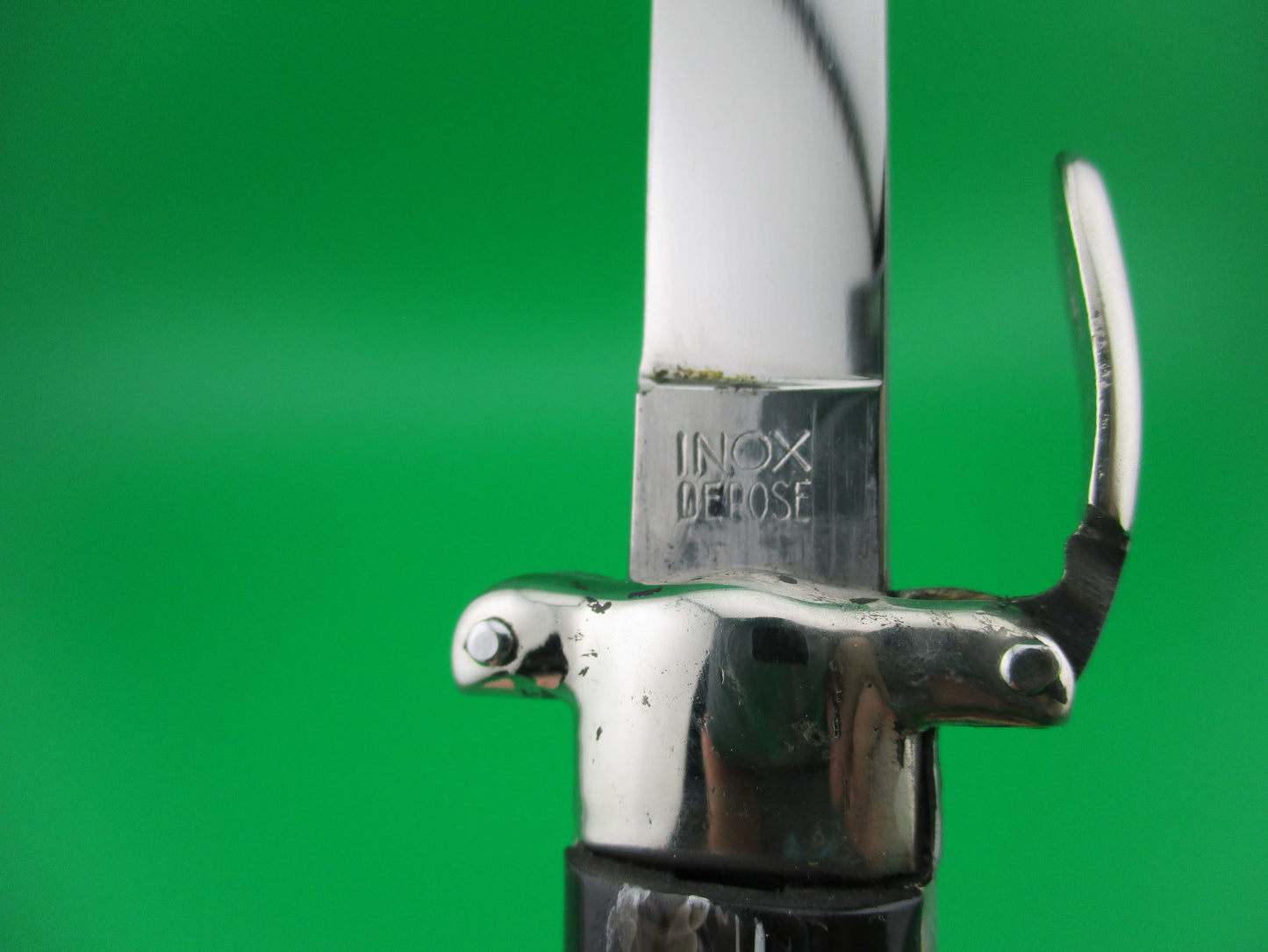 z WANDY INOX DEPOSE 21cm Italian 1960s Trapdoor flush button automatic knife