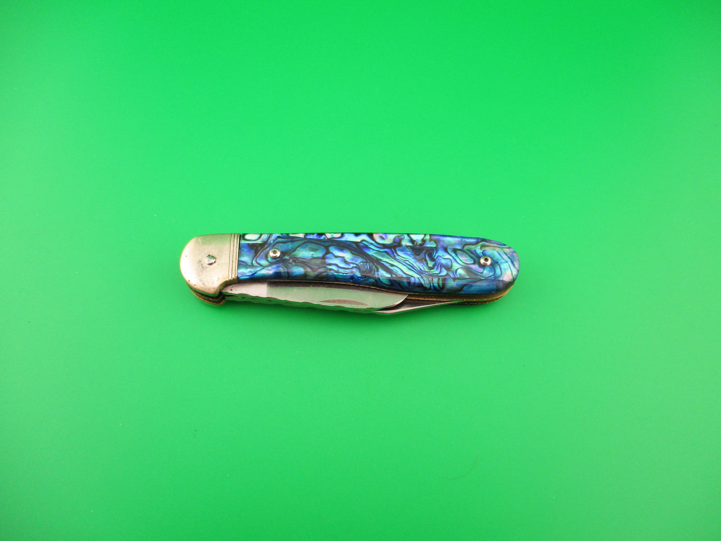 Hubertus SOLINGEN 10cm German Abalone Pen Blade release customized automatic knife