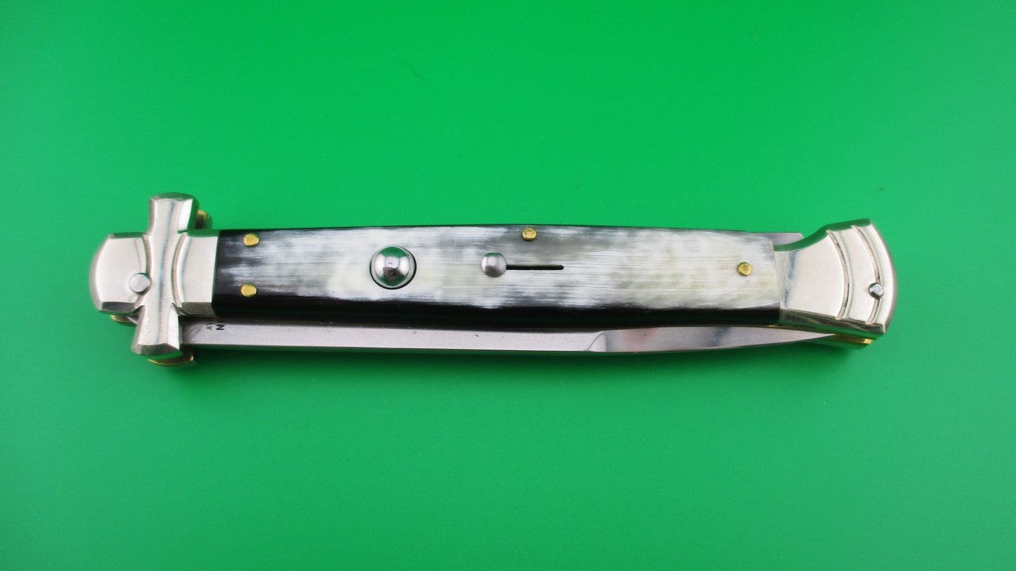 Z AGA CAMPOLIN 28cm Italian Maltese Cross Brazilian horn automatic knife
