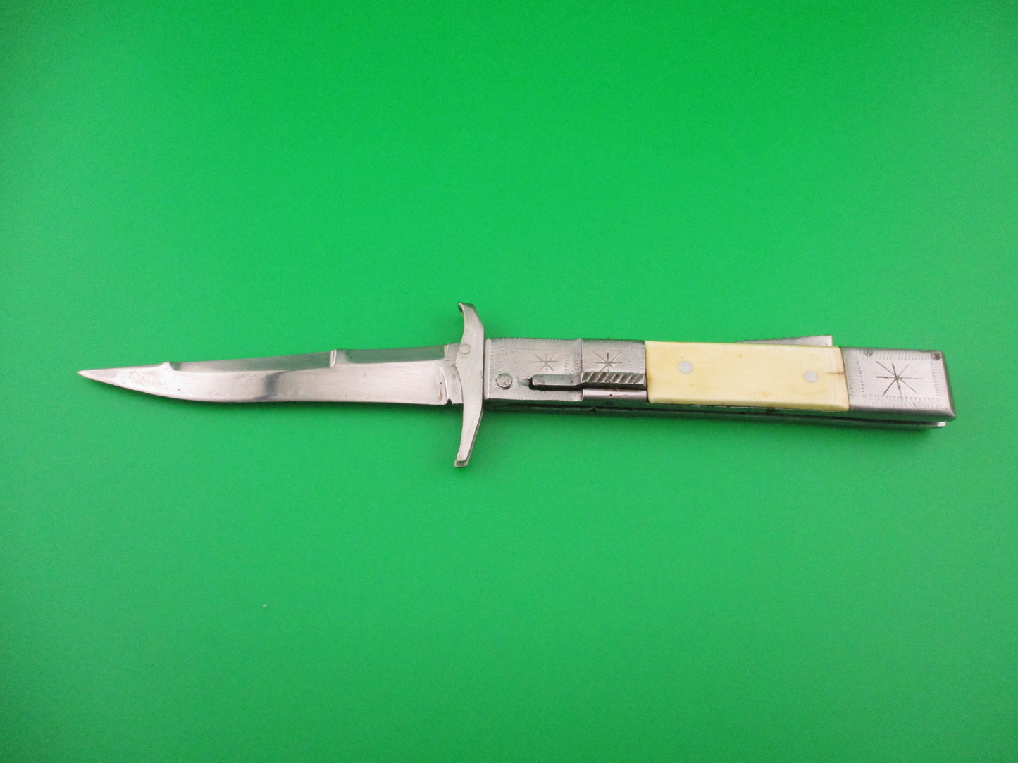 RPK 22cm Russian Prison Knife Vintage Leaf spring automatic AK47 style lockback