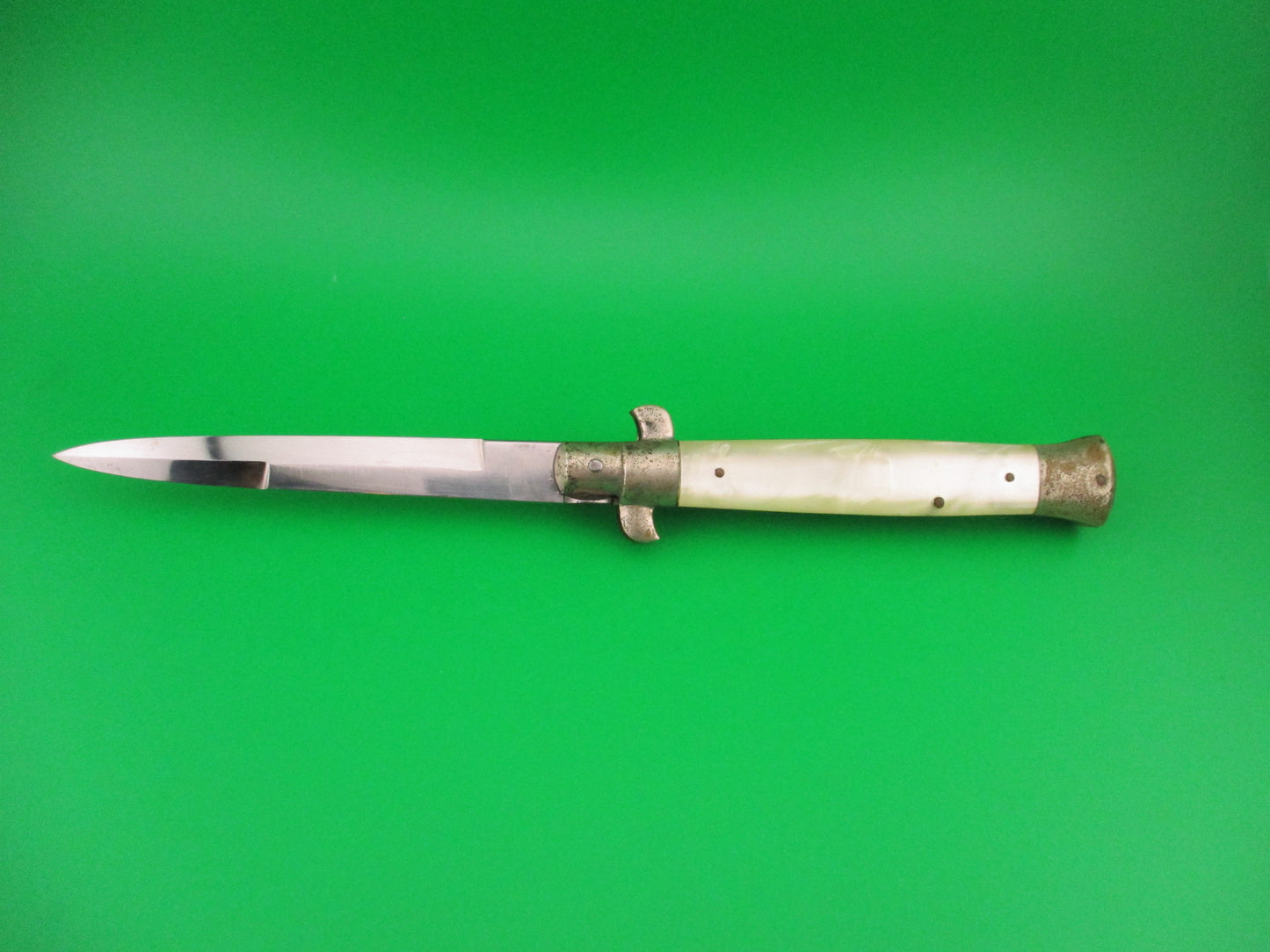 Rostfrei (slant) 23cm Italian Picklock Pearlex vintage 1950s automatic knife