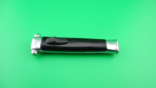 z PATENT ROSTFREI 21cm Italian Vintage OTF DA Rosa Uliana Primo automatic black knife NOS