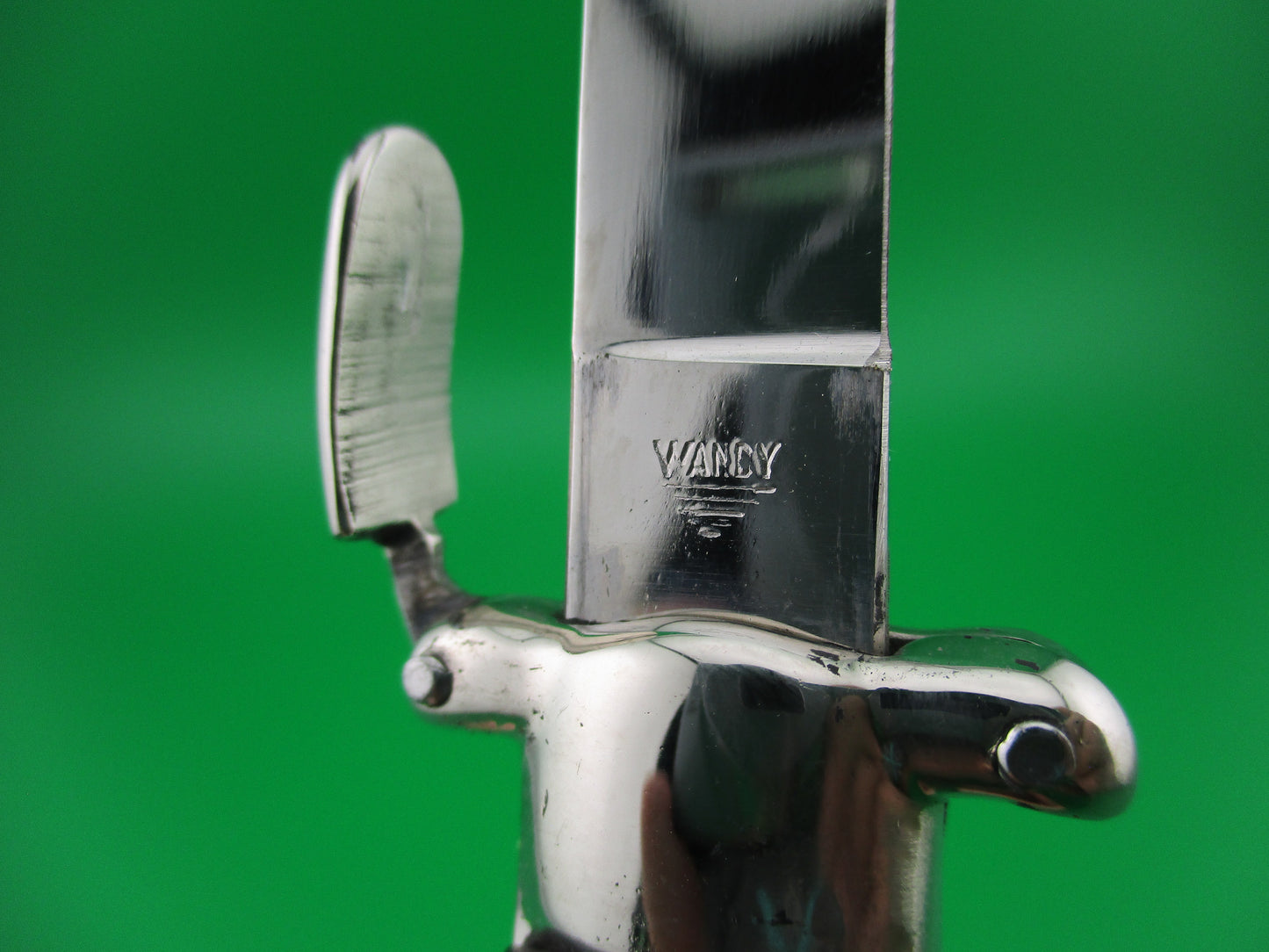 z WANDY INOX DEPOSE 21cm Italian 1960s Trapdoor flush button automatic knife