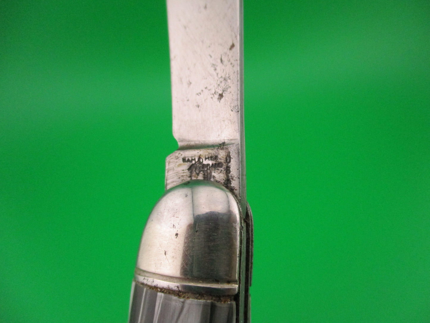 Hammer Brand Imperial Serpentine Utility Jack Gray Pearl celluloid switchblade