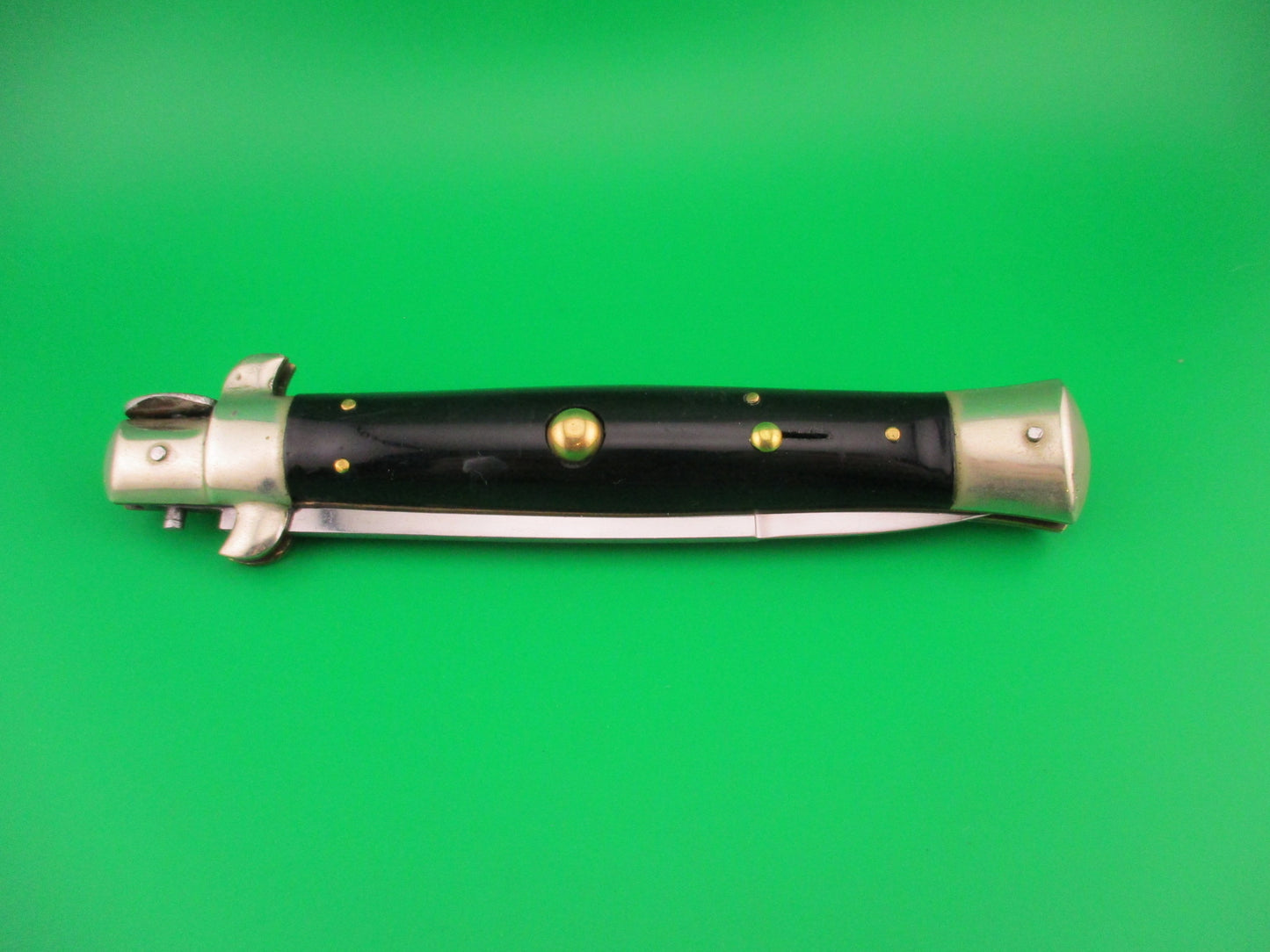 STAINLESS STEEL 28cm Japanese Picklock Black Vintage automatic knife