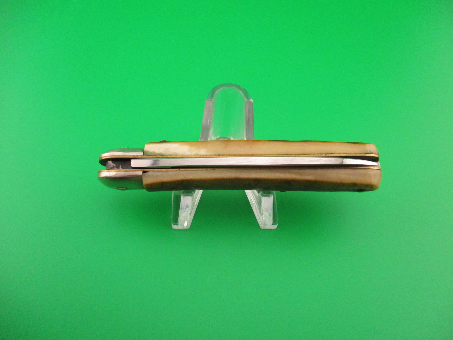 Rostfrei 16cm Italian Stag Cigar Slip joint 1970s vintage switchblade jack knife