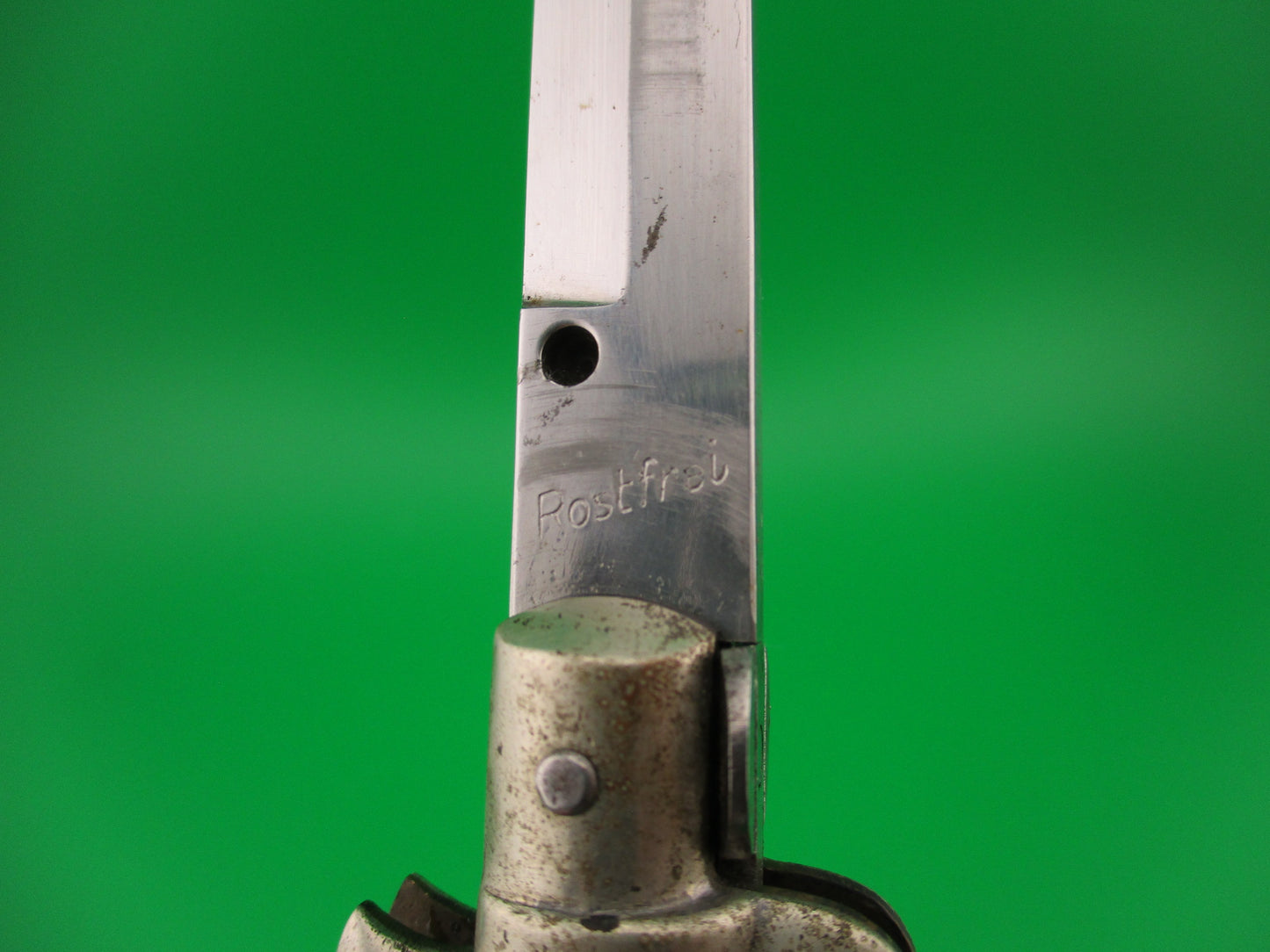 Rostfrei (slant) 23cm Italian Picklock Pearlex vintage 1950s automatic knife