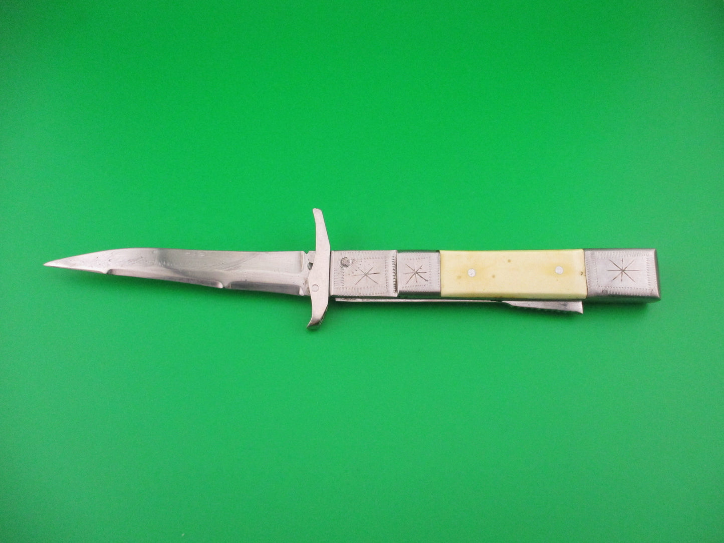RPK 22cm Russian Prison Knife Vintage Leaf spring automatic AK47 style lockback