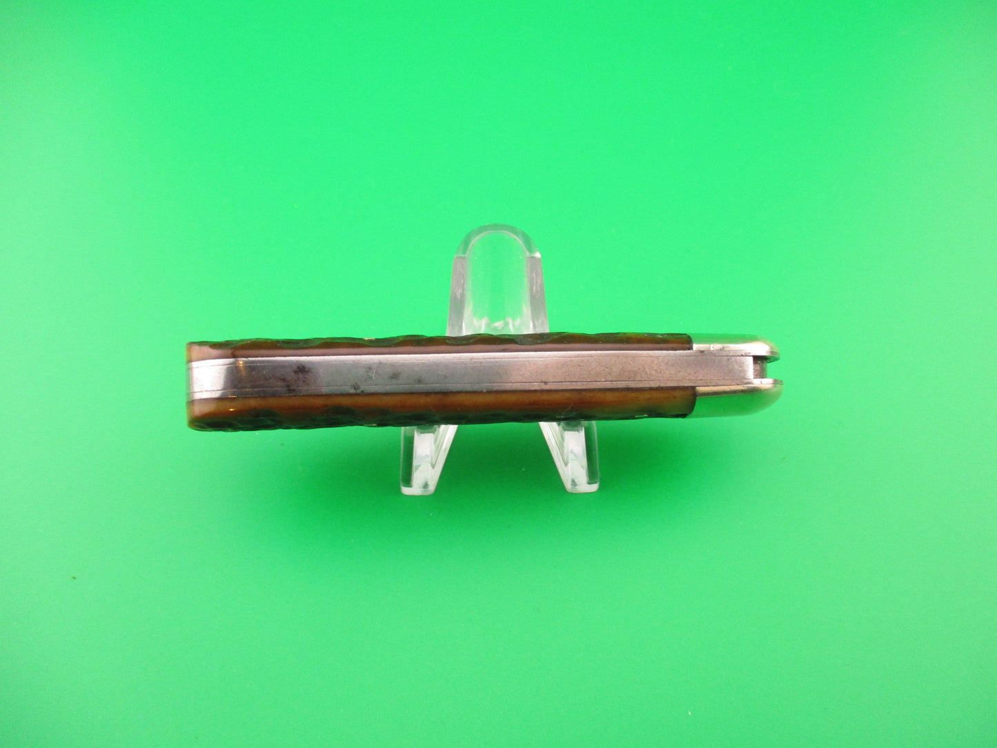 Press Button Knife Co Business model antique automatic knife w ETCH