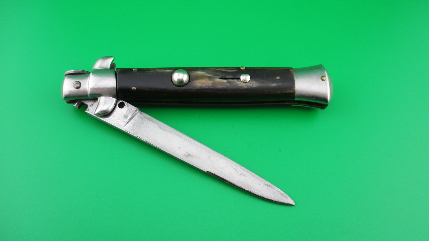 z WANDY INOX 22cm Italian transitional Stiletto Swivel bolster automatic knife