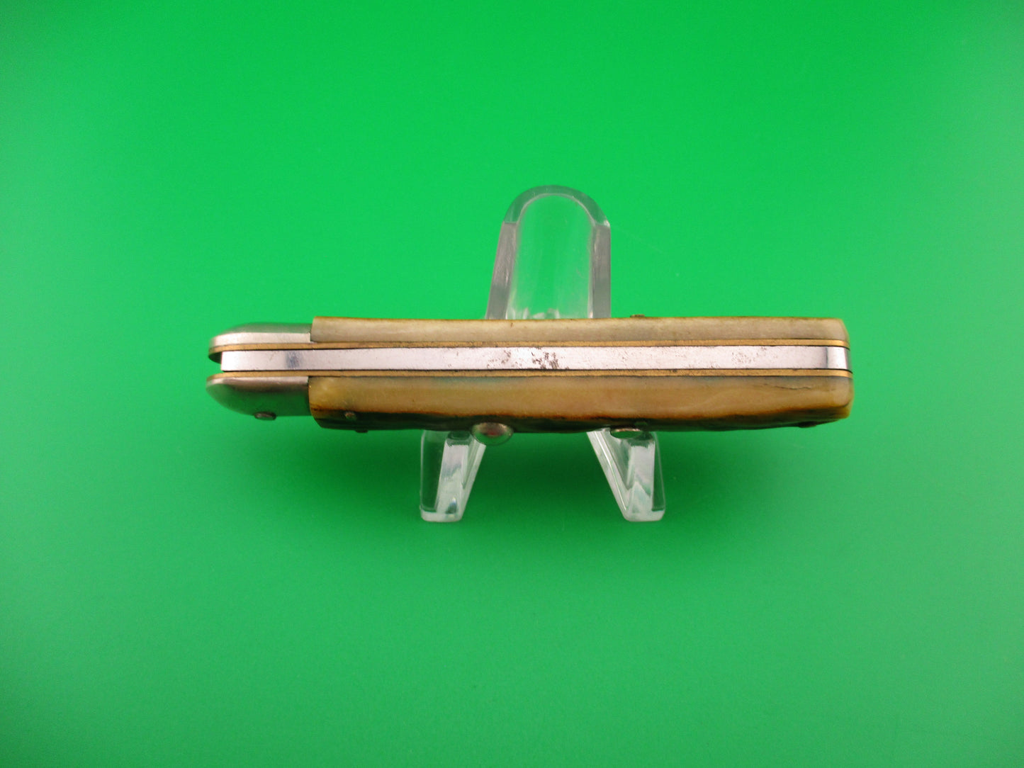 Rostfrei 16cm Italian Stag Cigar Slip joint 1970s vintage switchblade jack knife