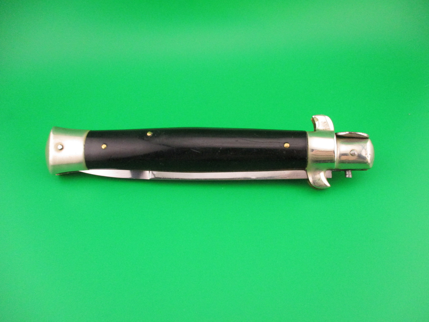 STAINLESS STEEL 28cm Japanese Picklock Black Vintage automatic knife
