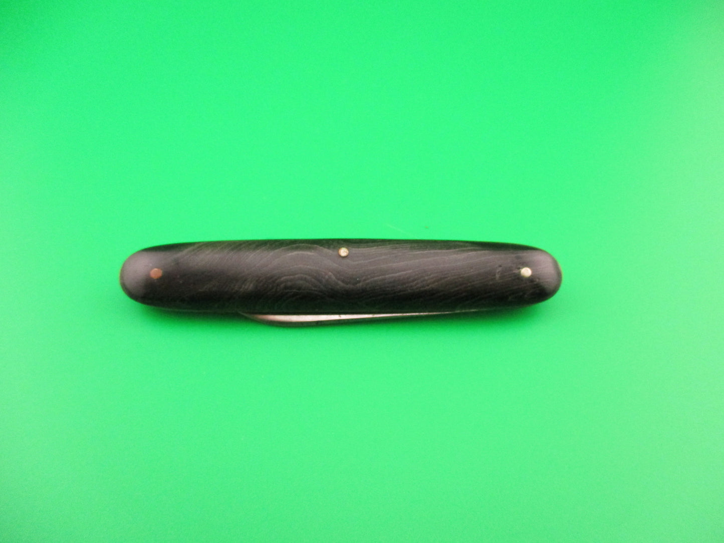 Flylock 3 3/8" Single blade Black waterfall switchblade knife