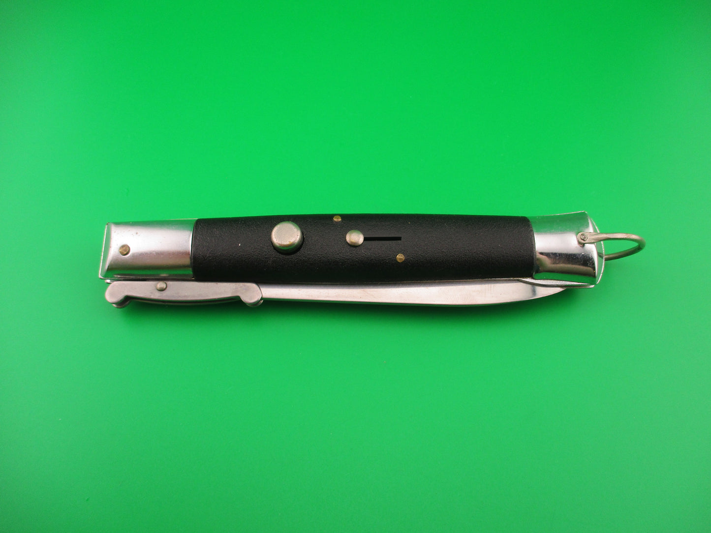 STAINLESS STEEL 26cm KORIZZY Korean large Rizzuto clone vintage automatic knife