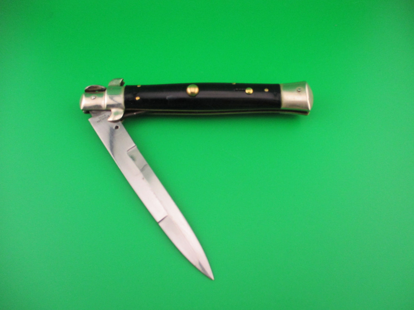 STAINLESS STEEL 28cm Japanese Picklock Black Vintage automatic knife