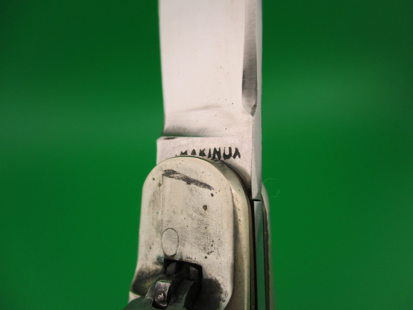 MAKINOX 18cm French Lever Imitation Stag Vintage automatic knife