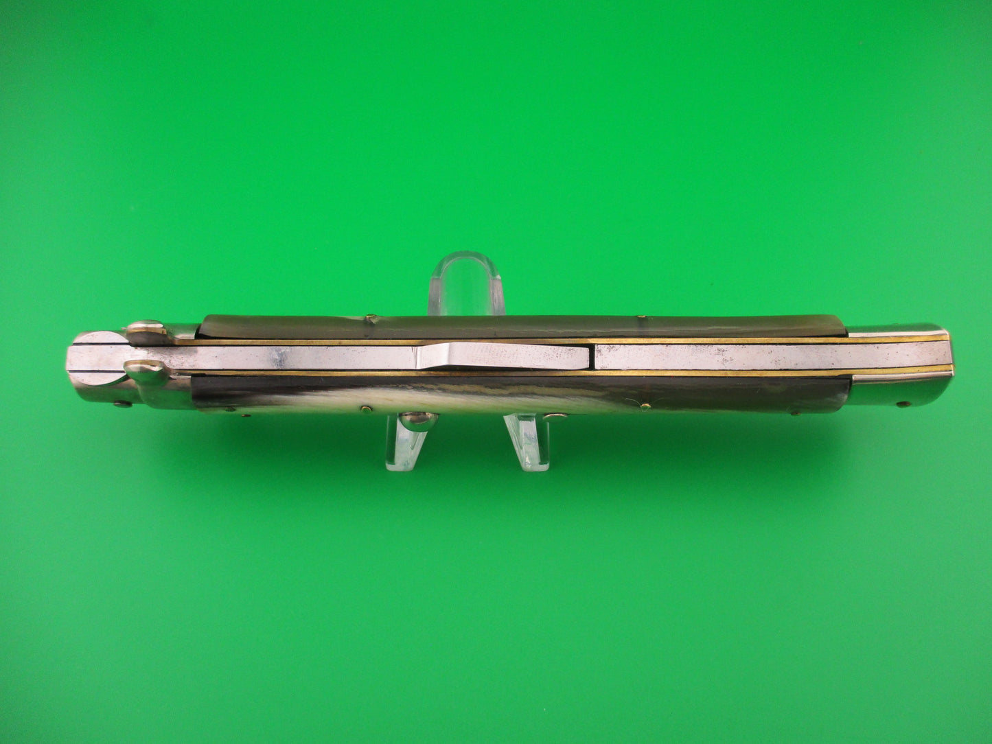 ROSTFREI PATENT 33cm Italian Humpback Coil spring Vintage Automatic knife
