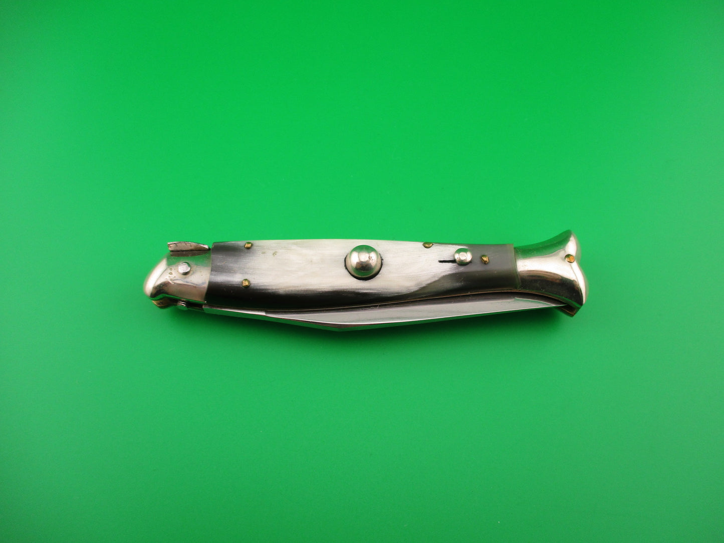 INOXID 20cm Italian Picklock Fishtail Vintage automatic knife