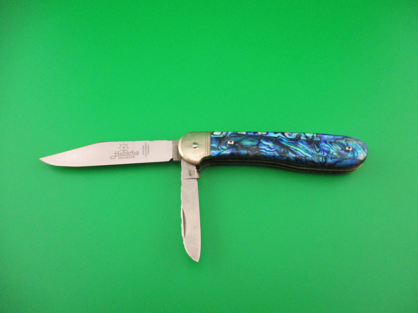 Hubertus SOLINGEN 10cm German Abalone Pen Blade release customized automatic knife