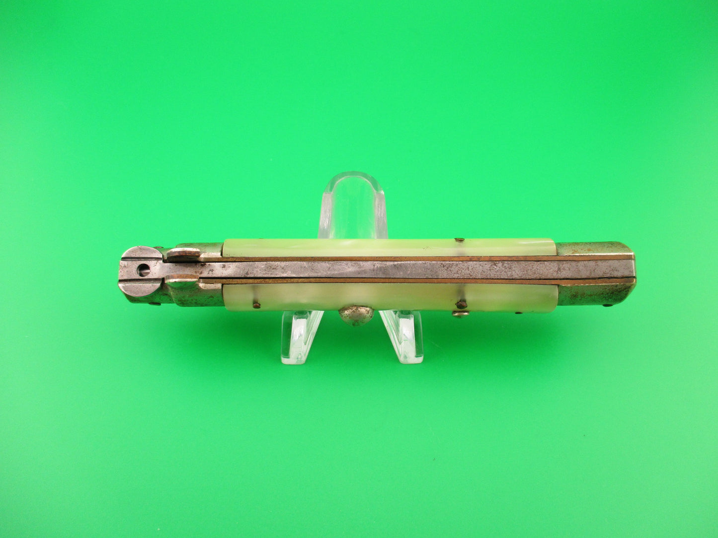 Rostfrei (slant) 23cm Italian Picklock Pearlex vintage 1950s automatic knife