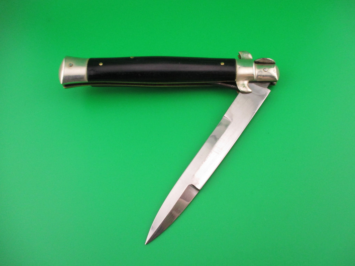 STAINLESS STEEL 28cm Japanese Picklock Black Vintage automatic knife
