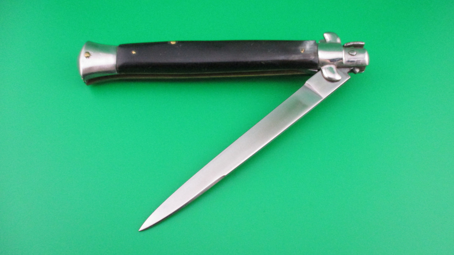 WANDY INOX 28cm Italian Stiletto Swivel bolster automatic knife