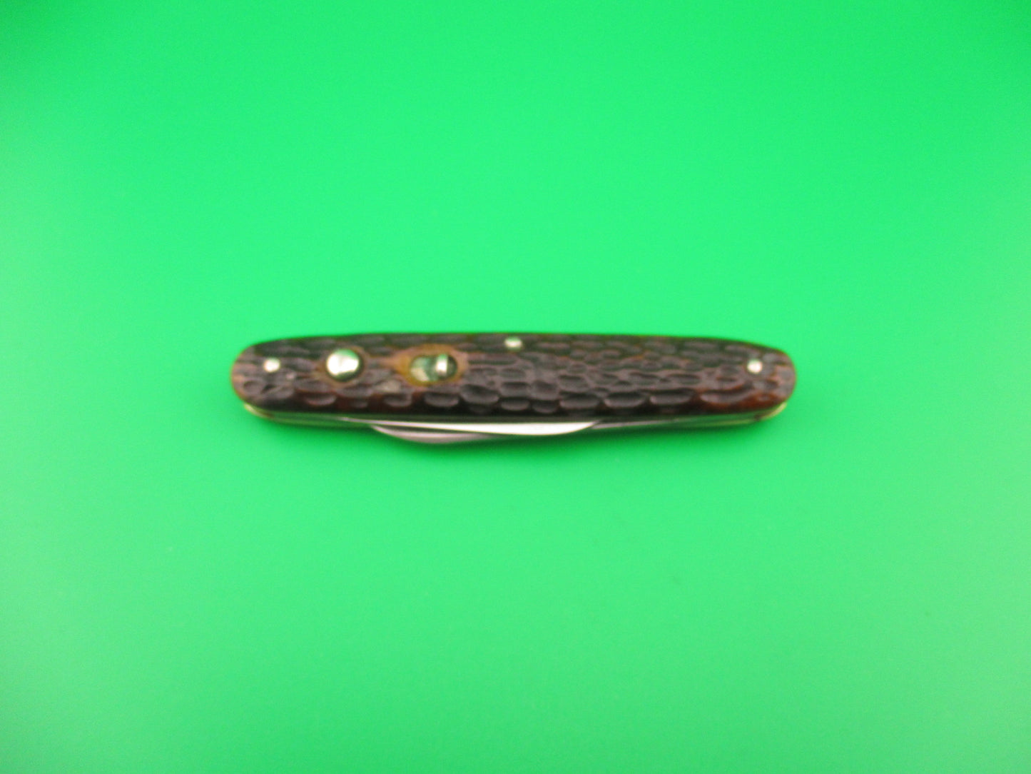 Schrade Cut Co Medium Bone double 7403 vintage automatic knife