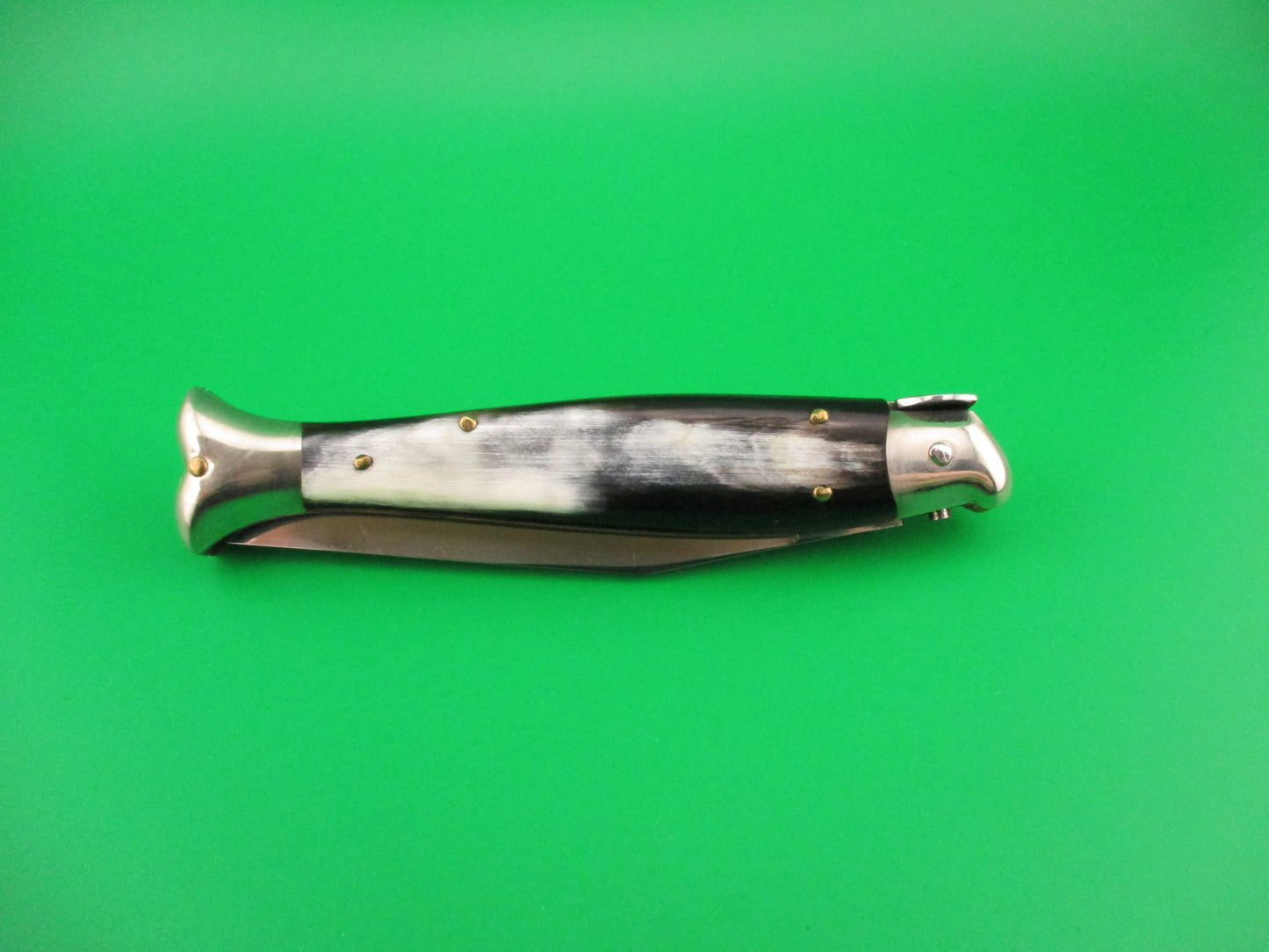 INOXID 20cm Italian Picklock Fishtail Vintage automatic knife