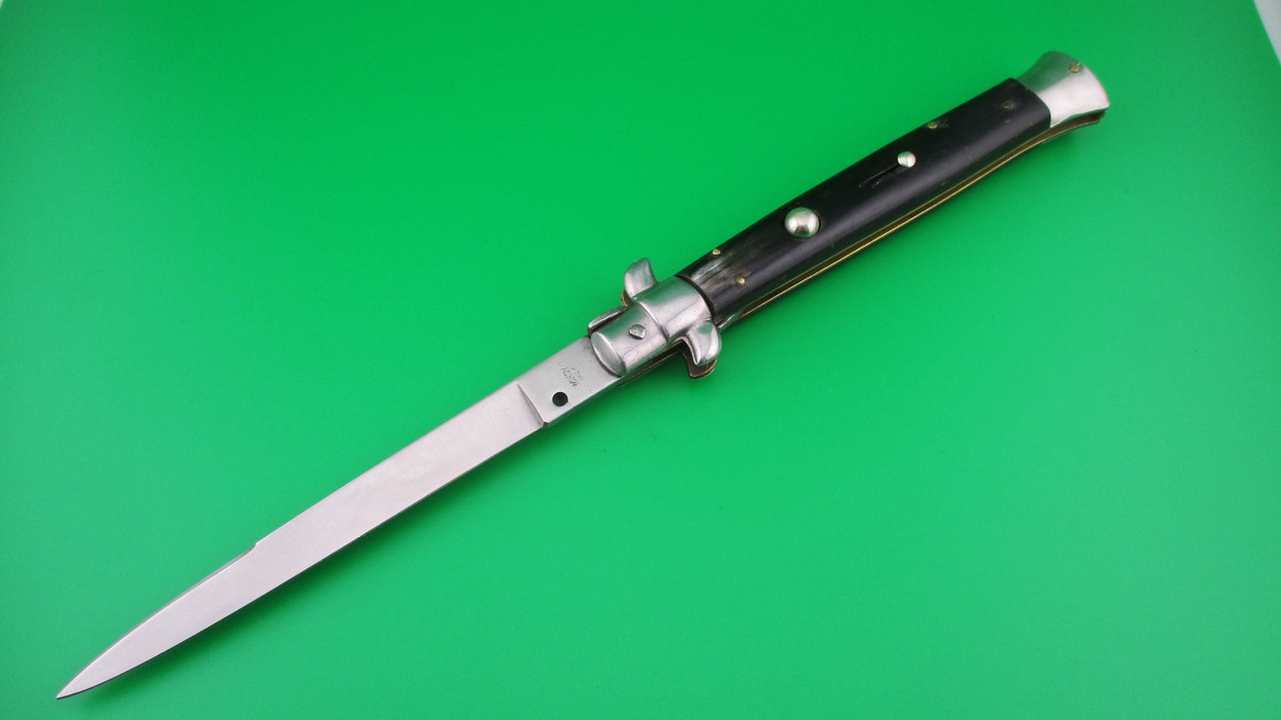 WANDY INOX 28cm Italian Stiletto Swivel bolster automatic knife