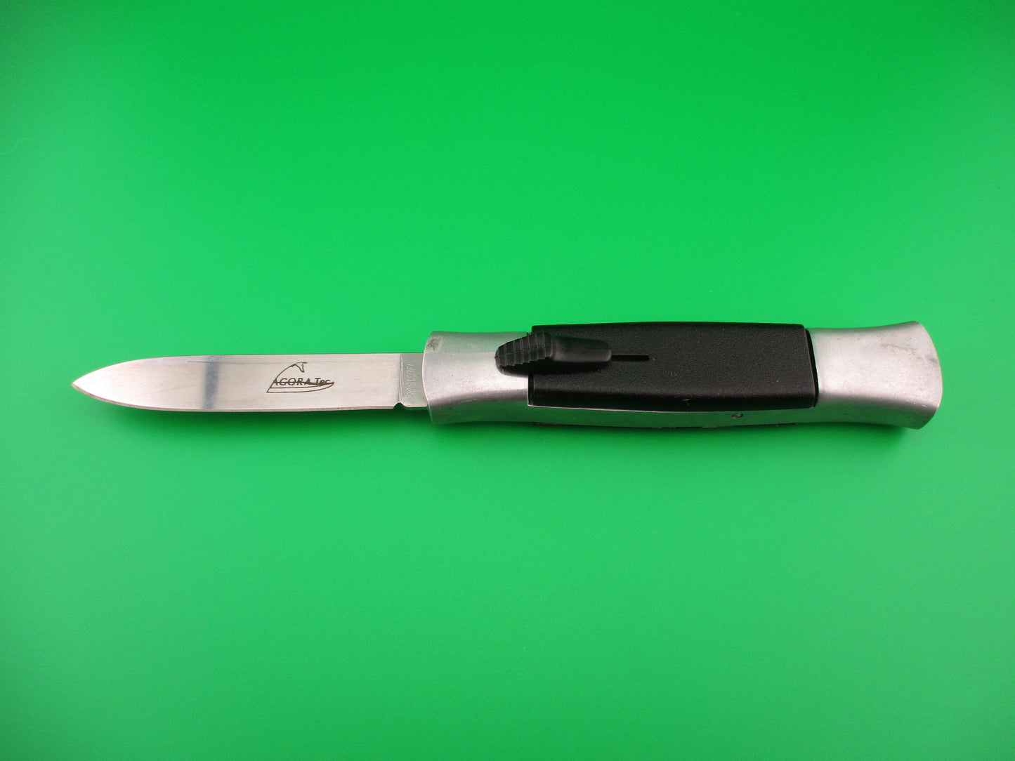 AGORA TEC ROSTFREI 21cm Italian OTF DA Aluminum frame automatic knife