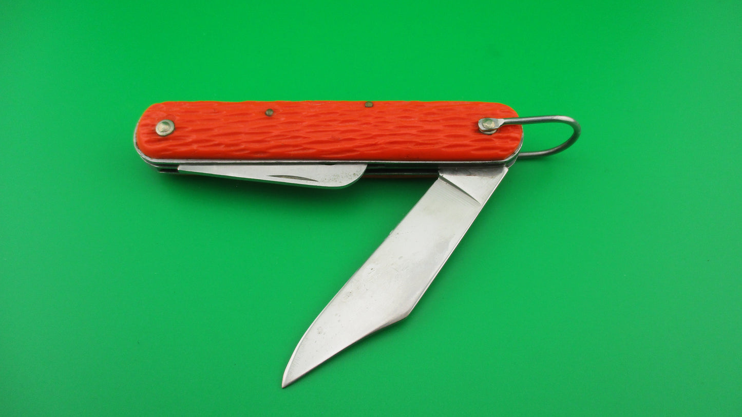 z Schrade Walden vintage MC1 Orange military paratrooper switchblade