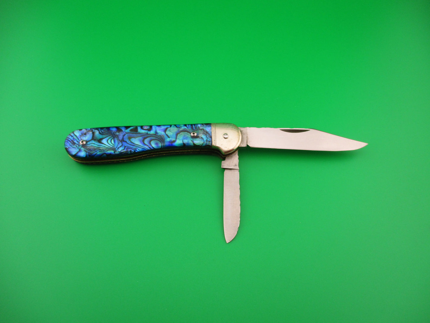 Hubertus SOLINGEN 10cm German Abalone Pen Blade release customized automatic knife