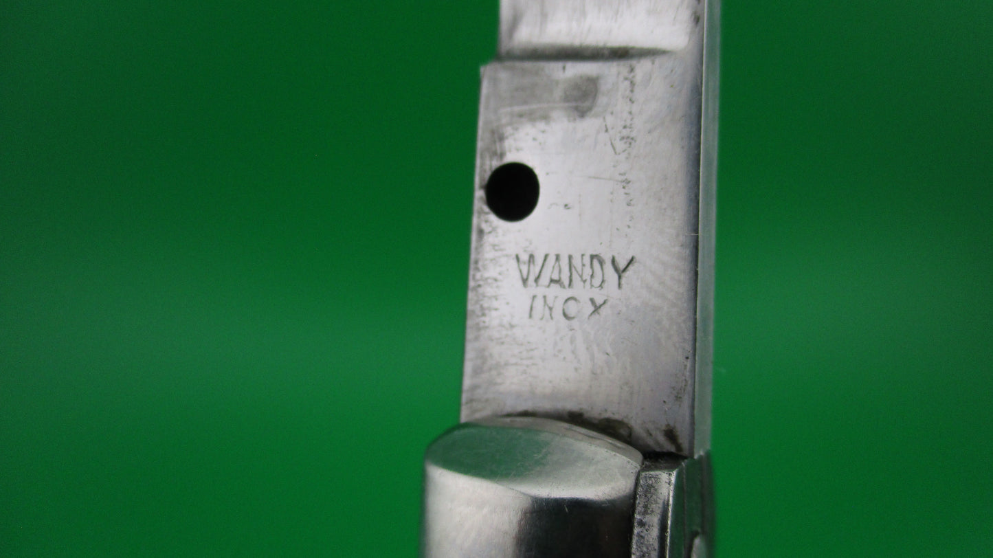 z WANDY INOX 22cm Italian transitional Stiletto Swivel bolster automatic knife