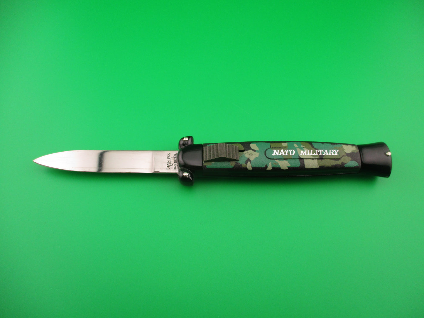 STAINLESS STEEL MADE IN KOREA 21cm NATO MILITARY OTF DA NOS