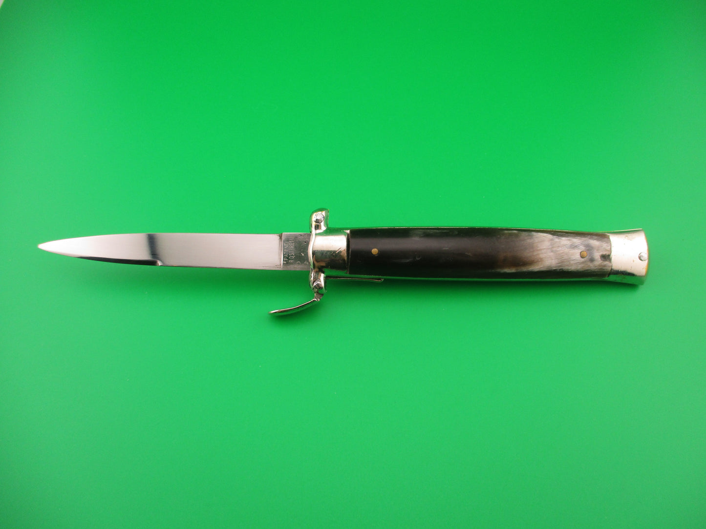 C JUL HERBERTZ 21cm 1960s Italian Trapdoor OTF Red dot switchblade knife