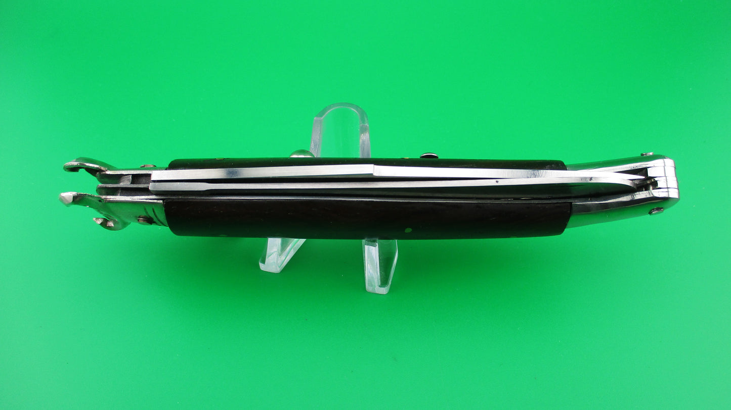 JAGUAR EXTRA Rostfrei (slant) 25cm Italian Shell puller Fulcrum release 2 blade automatic