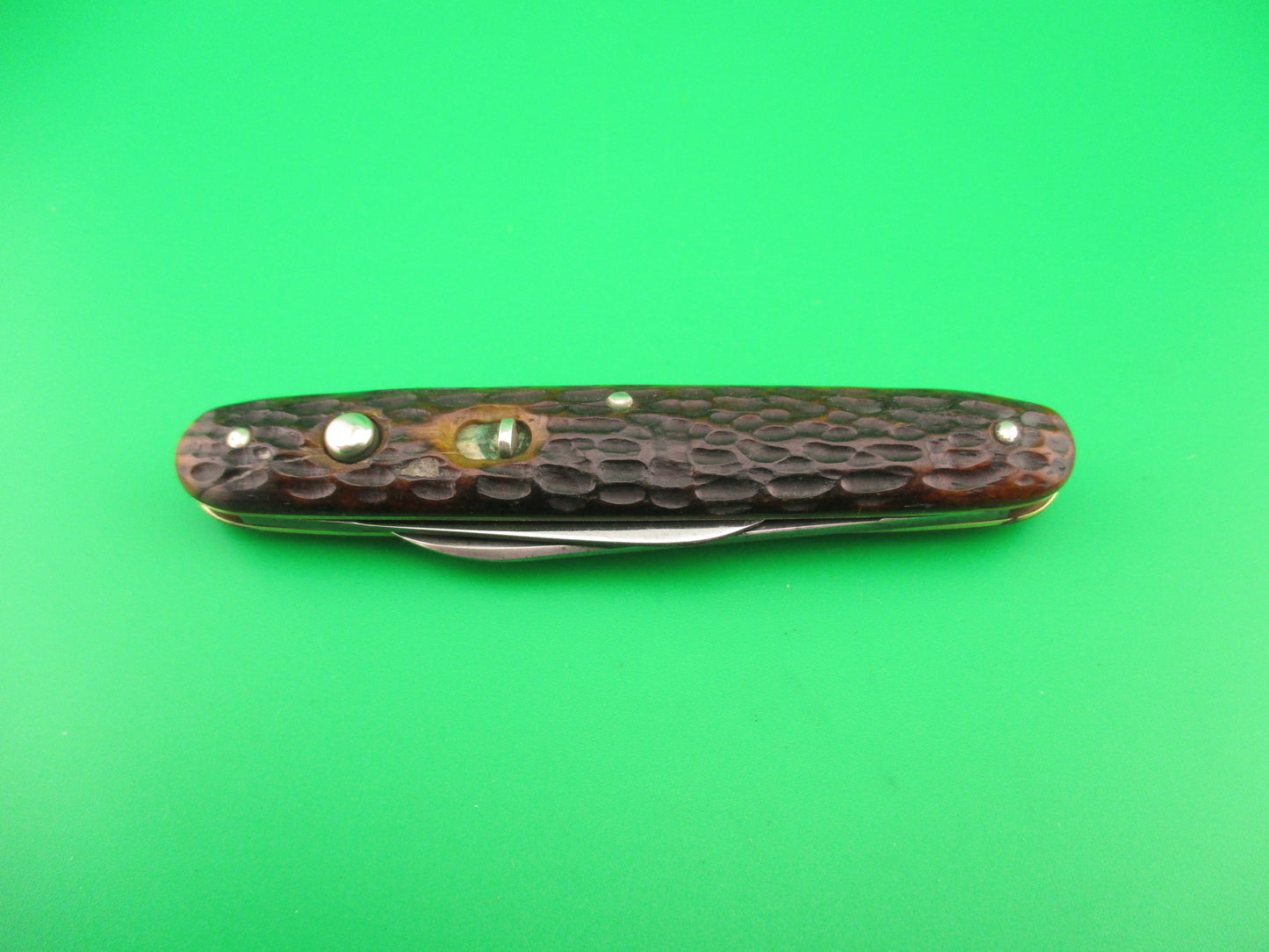 Schrade Cut Co Medium Bone double 7403 vintage automatic knife