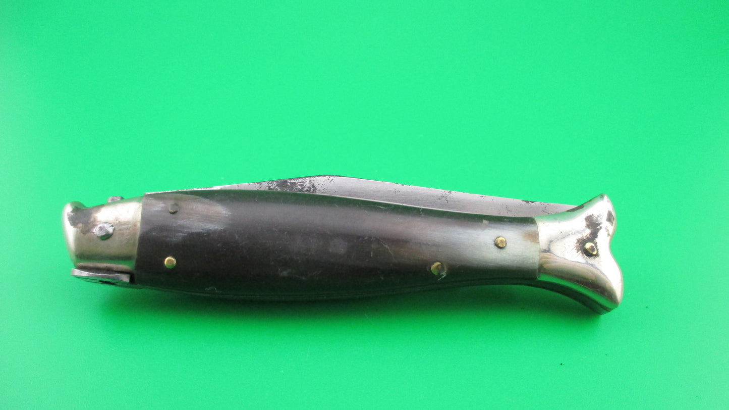 MADE IN ITALY 16cm Italian Fishtail 1950s Vintage automatic knife
