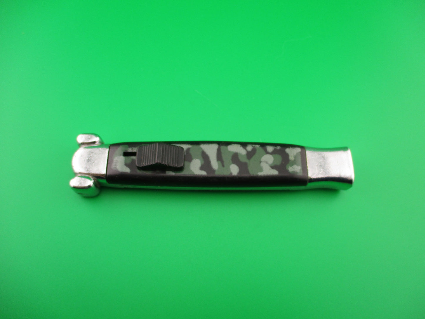 STAINLESS ROSTFREI 20cm OTF DA Camo automatic knife vintage 1990s