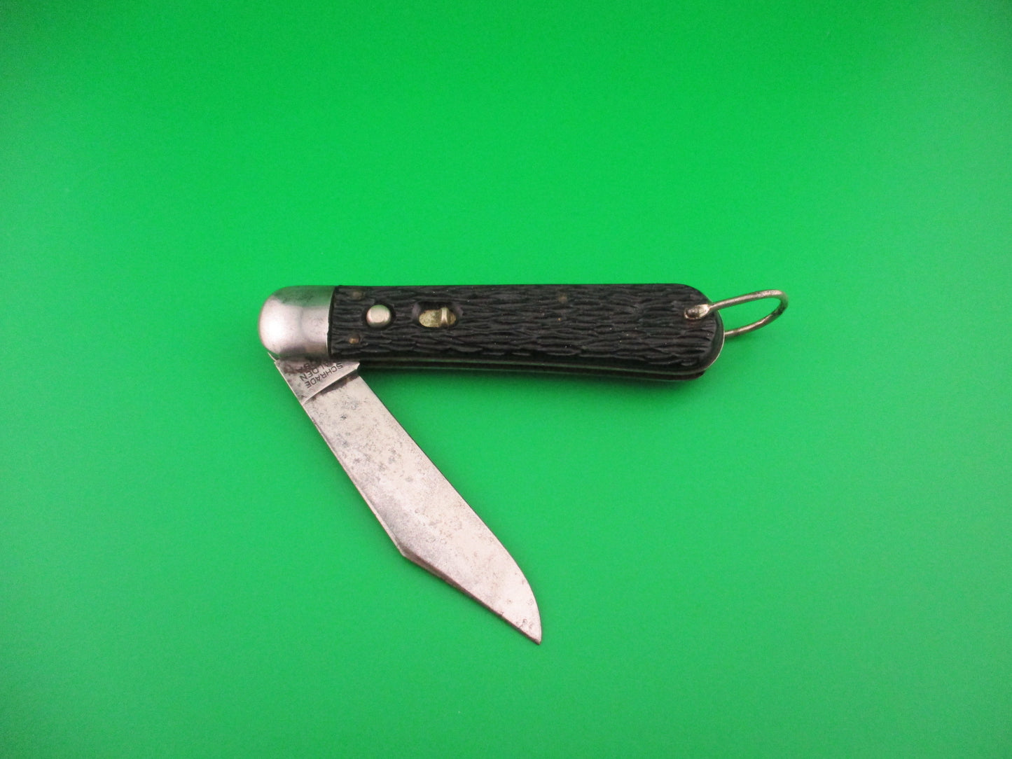 SCHRADE WALDEN M2 Paratrooper knife vintage Korean War switchblade knife