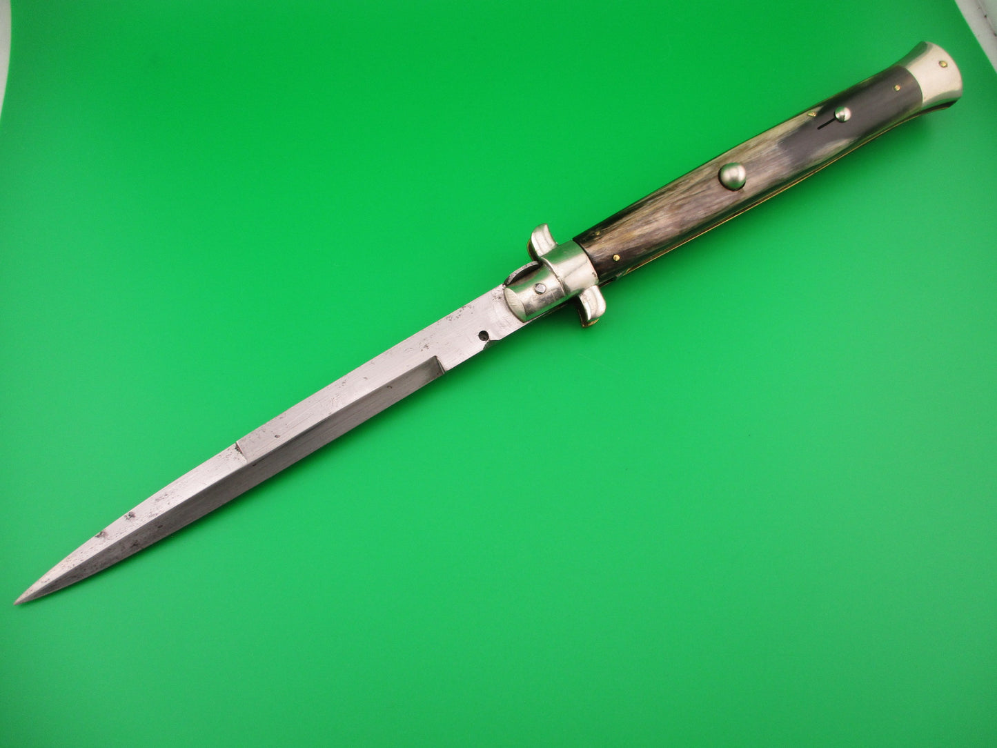 Sterile 33cm Italian Picklock 1950s vintage 5mm backspring automatic knife