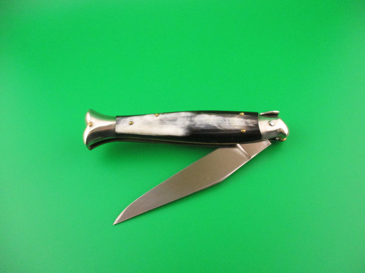 INOXID 20cm Italian Picklock Fishtail Vintage automatic knife