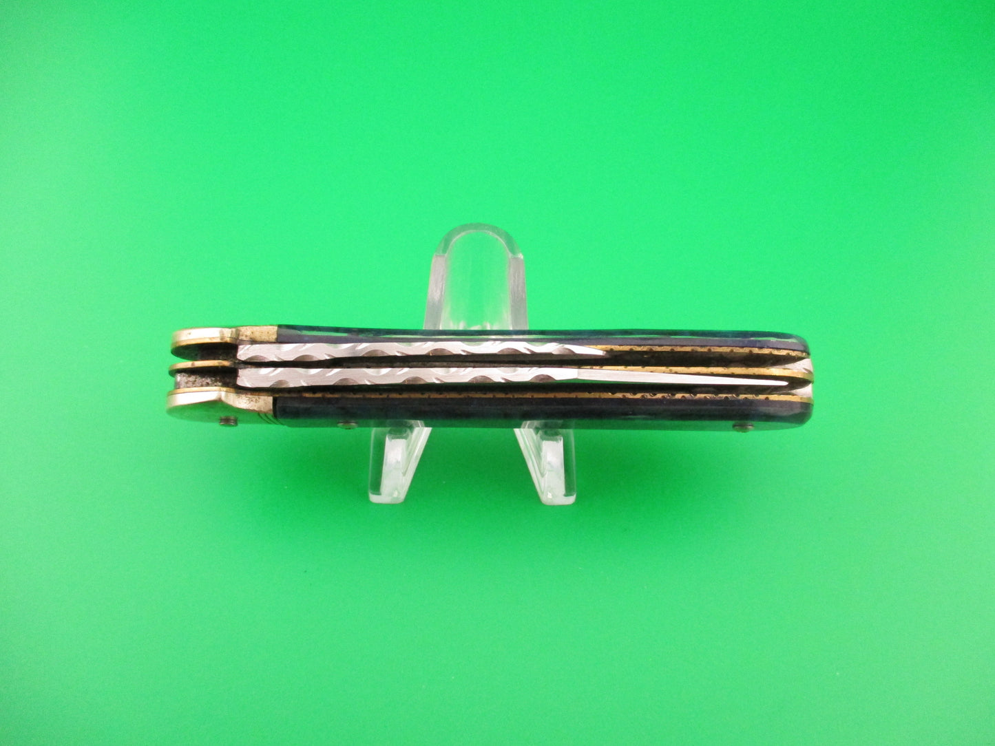 Hubertus SOLINGEN 10cm German Abalone Pen Blade release customized automatic knife