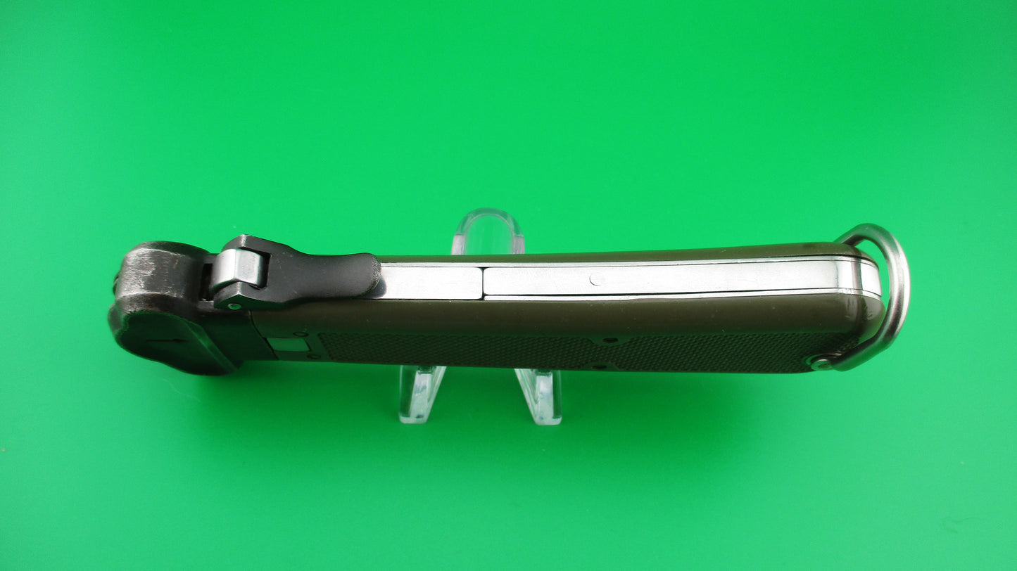 z BUND 26cm German Military Vintage Take Down Gravity knife Green