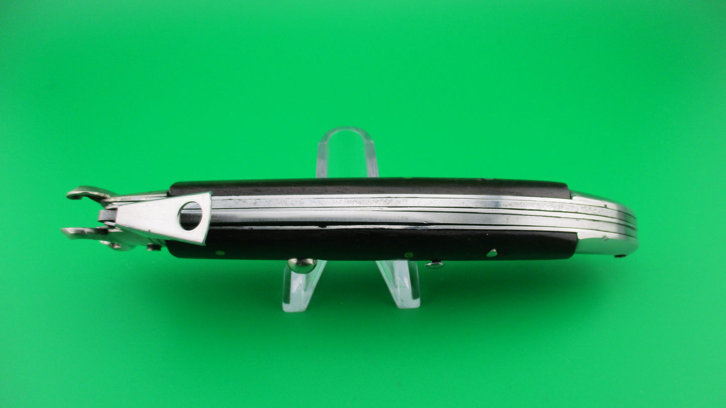 JAGUAR EXTRA Rostfrei (slant) 25cm Italian Shell puller Fulcrum release 2 blade automatic