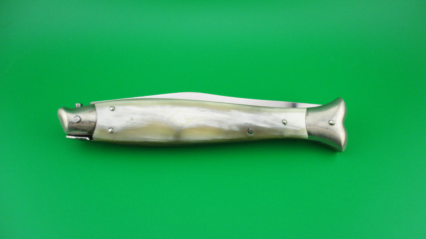 z Sterile 25m Italian Fishtail picklock light horn automatic knife
